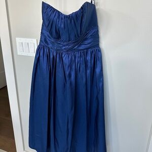 Jordan Fashions blue strapless dress